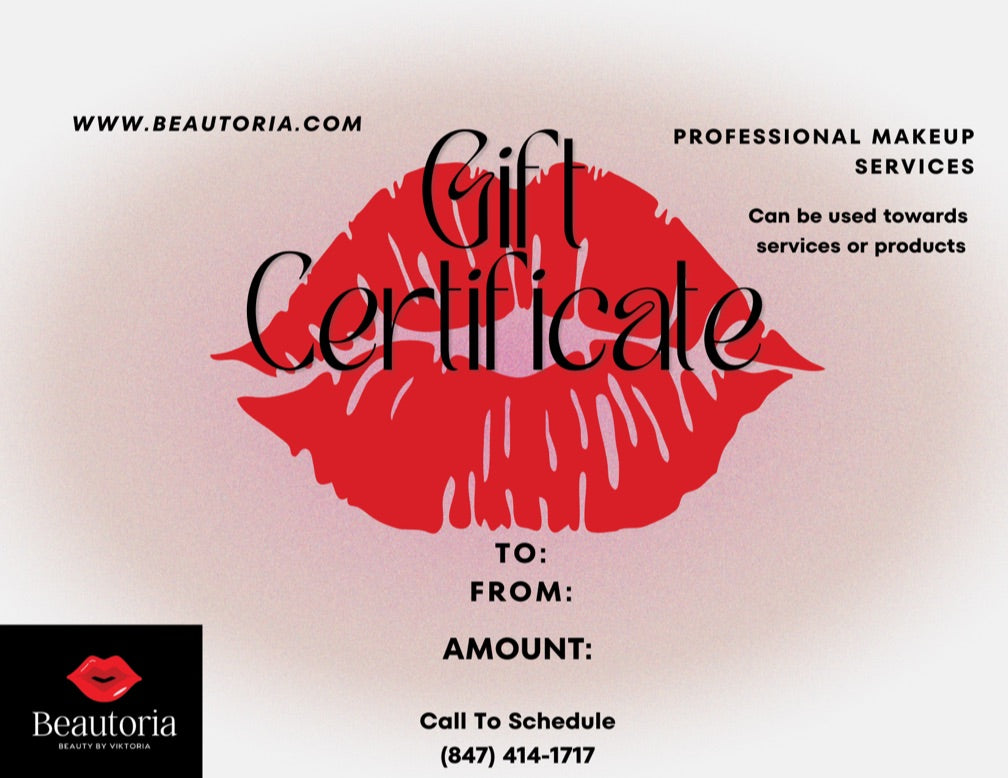 Beautoria Gift Card